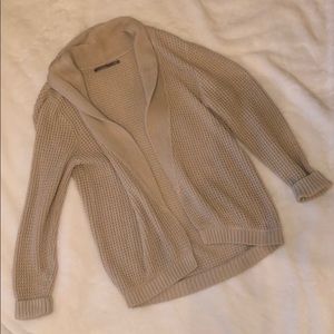 Cream Cardigan (Fisherman’s Knit)